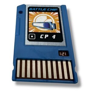 MegaMan Battle Chip CP 4 121 for Mega Man PET 2004 Takara